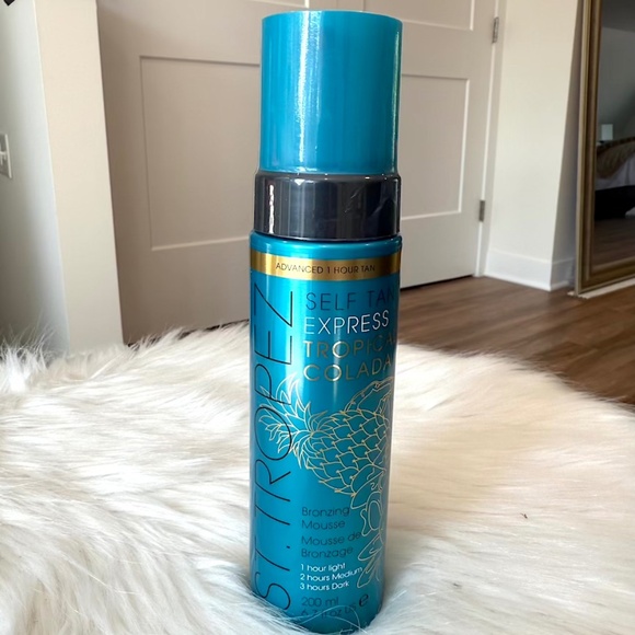 NEW Limited Edition St. Tropez Self Tan Express Bronzing Mousse Tropical Colada - Picture 3 of 10